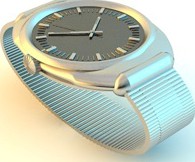 Silver watch