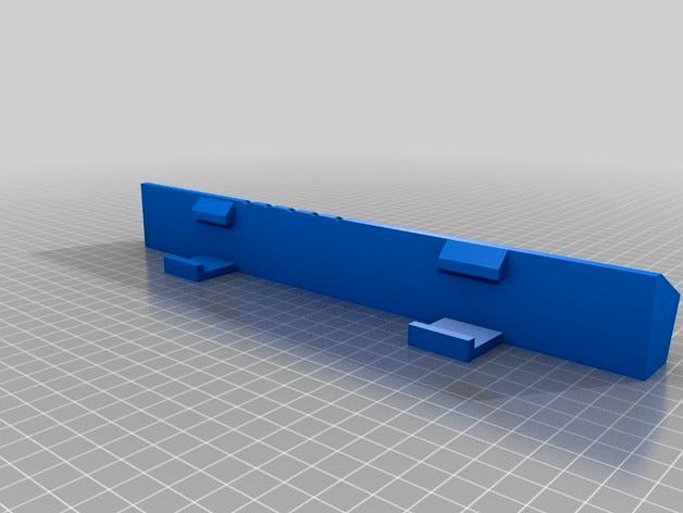 CR-10 Tool organizer (clip-on; no HW needed) by sshrum