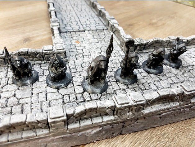 Warhammer Quest (1995) Skaven Proxies by epengr
