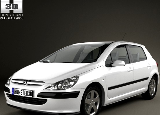 Peugeot 307 5-door hatchback 2001