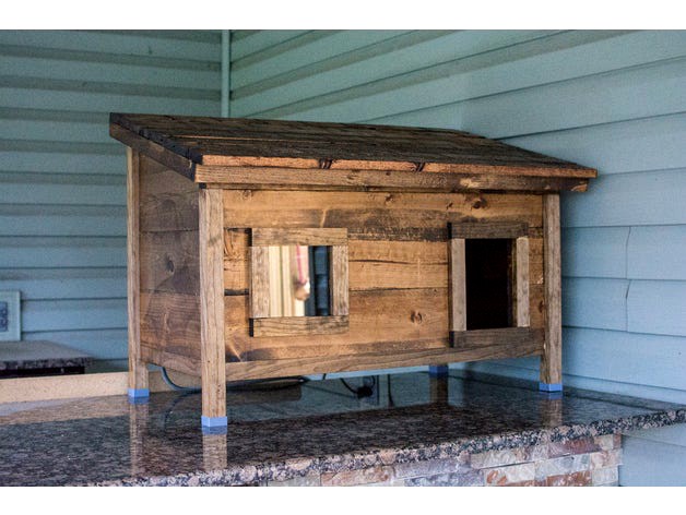 Large Outdoor Cat House by ApertureEngineering