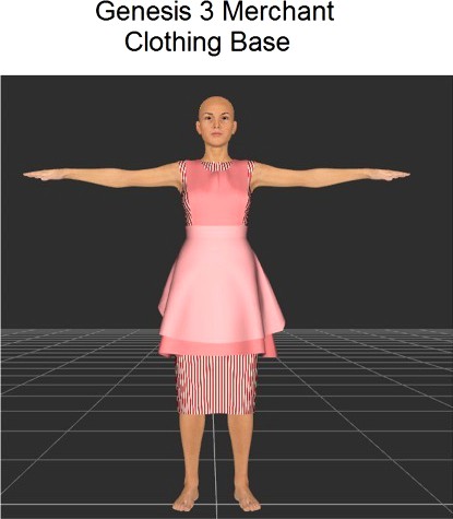 Genesis 3 female dress merchant resource
