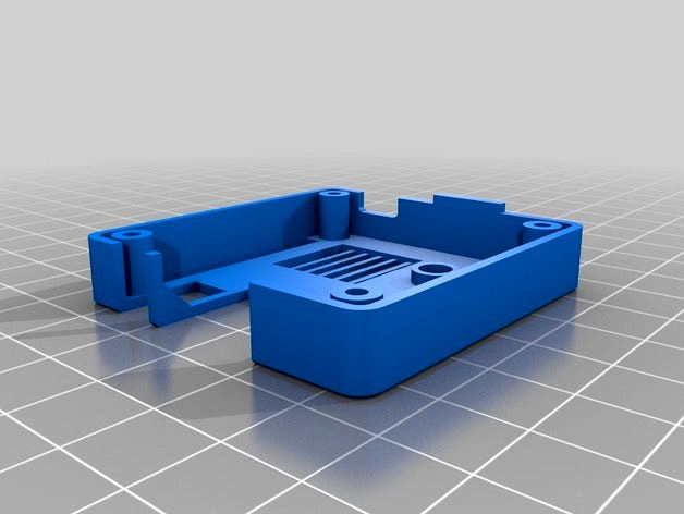 OrangePi and 2-channel relay case by Amd64bits