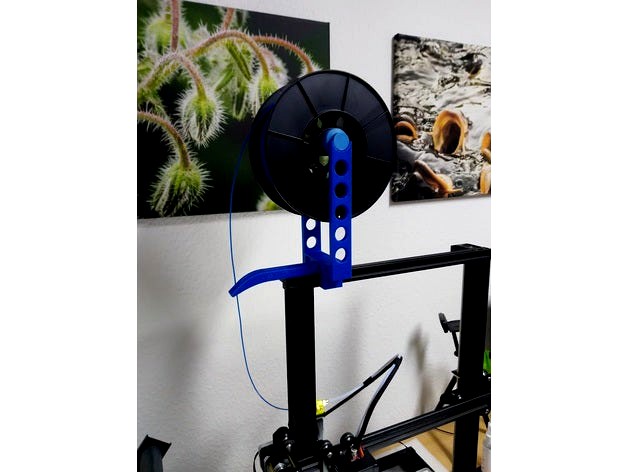 Spool Holder for Creality CR-10 by lppicture