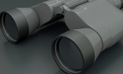 Binocular 3d model