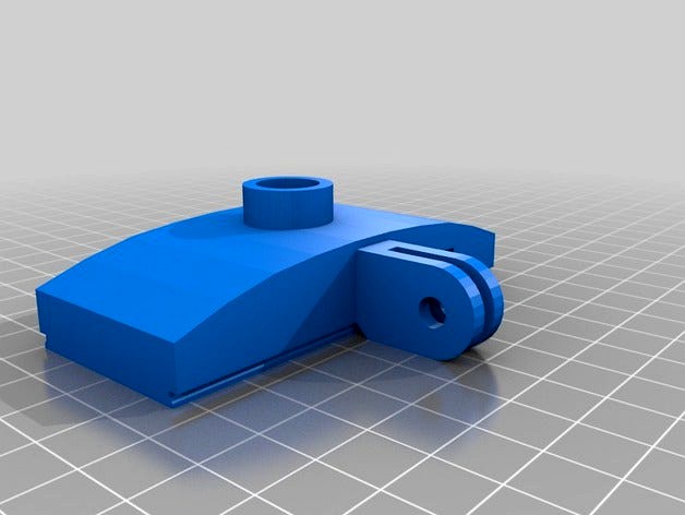 Raspberry Pi Zero Camera with integrated CCTV lens mount by varnerrants