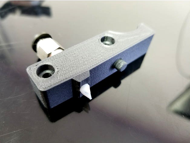 TPU Extruder mod for Kossel printer by geniusdesign