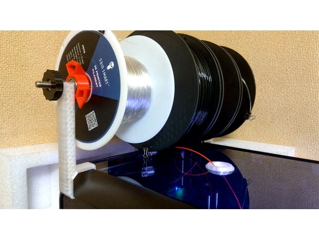 TRINUS spool hangar for enclosure v2 by SheepsFeaTheR