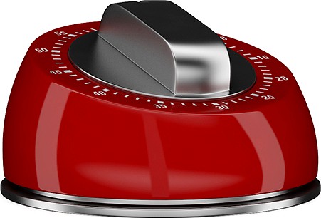 Red Kitchen Timer