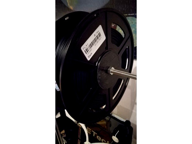 Filament spool adapter for 8mm rod by Calabrone