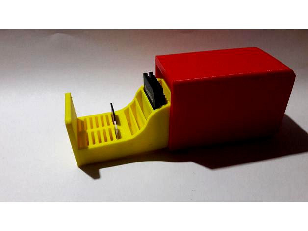 Porte carte SD + micro SD // Micro SD + SD card holder by GPaddler