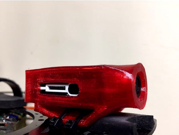 Mobius Mini Camera mount 10-degree tilt  by pathfinderzero