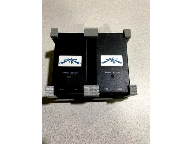 POE din rail mount by willclay9520