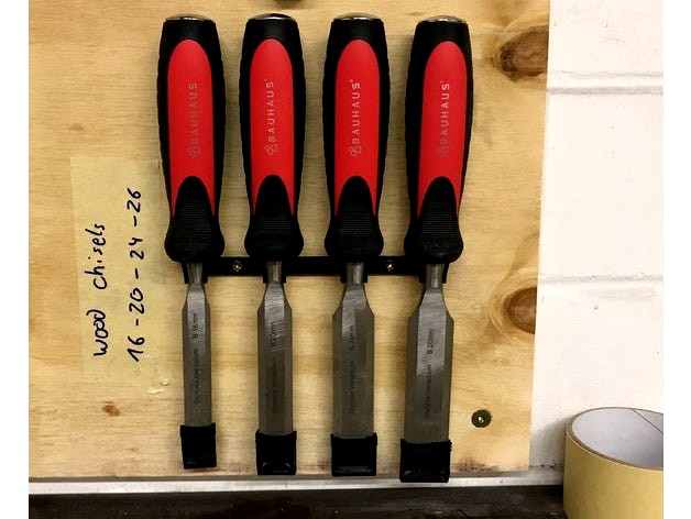 Wood chisel holder by Pakue
