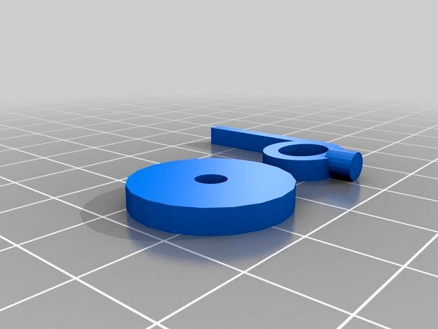 Ficha Blanca (para juego de mesa) by caotico27