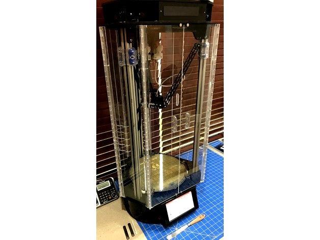 Rostock Max V2 Enclosure by paulhut
