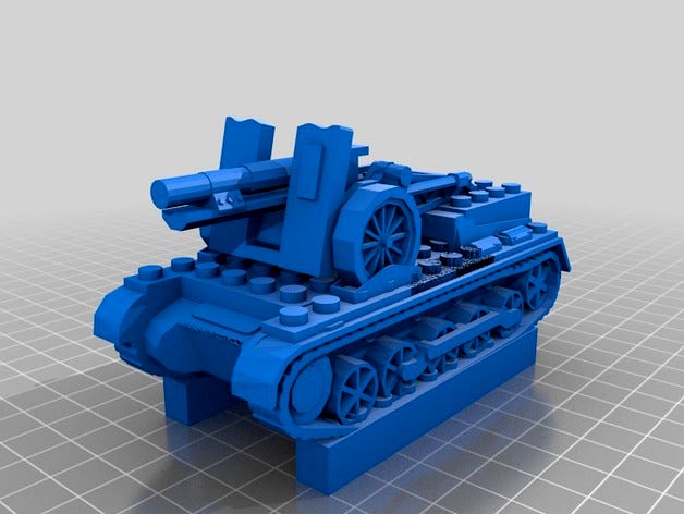lego tank bison by kwaiching2513