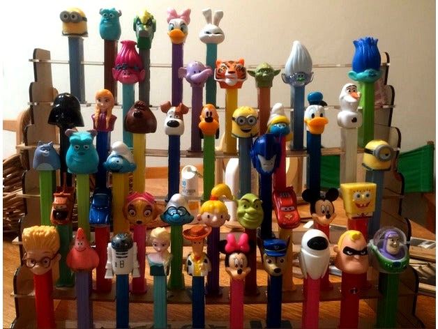 Pez holder by rimmer2049