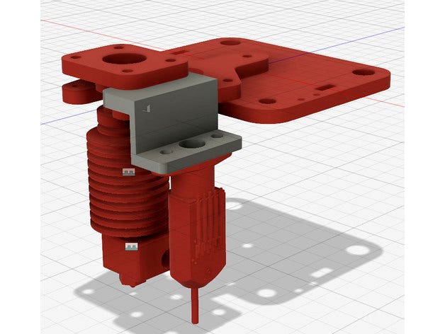 Taralu Modular X Carriage BL Touch Mount by Aynareth