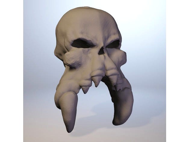 Skull-Thing by hotpretzel