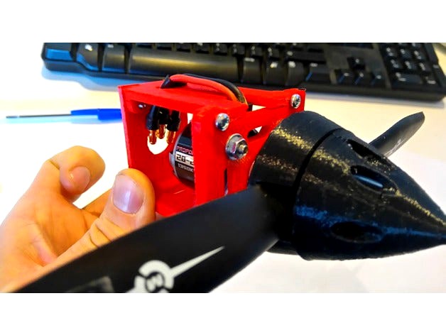 NTM 28 36 series Motor Frame (49 x 47 x 58 mm) - RC by bebenlebricolo