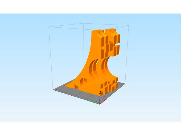 Spool Holder for 115 x 115 x 125mm Build plate by dfmsguitar