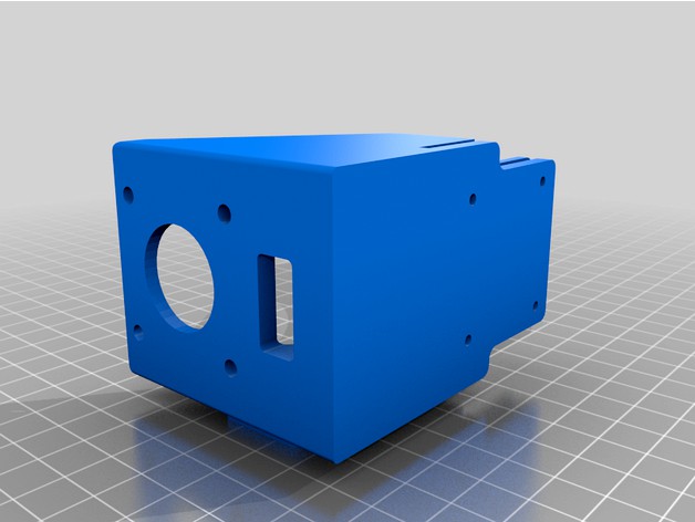BMG Extruder Mount  by guyknow