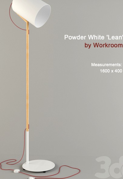 Powder White &#039;Lean&#039; by Workroom