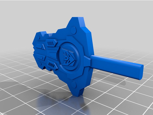 Transformers Decepticon Sword by Tfpivman