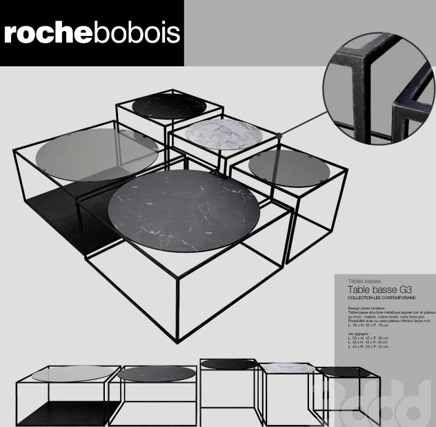 Roche-bobois tables