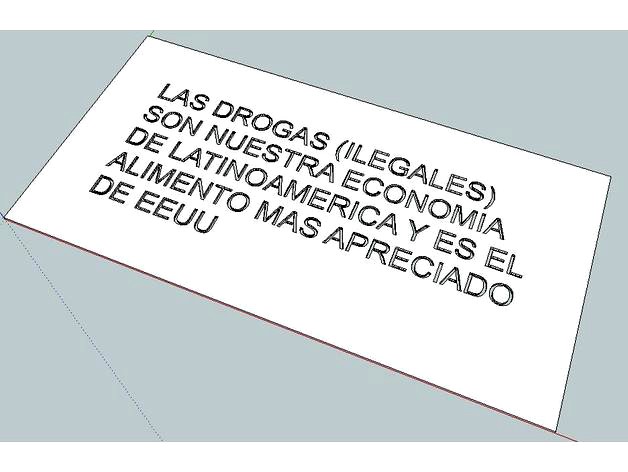 Graffiti droga by facacabemer