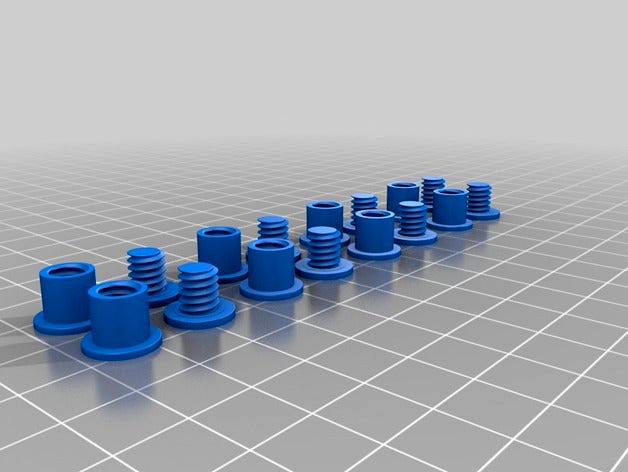 Pins for linkage hand by Octagonman