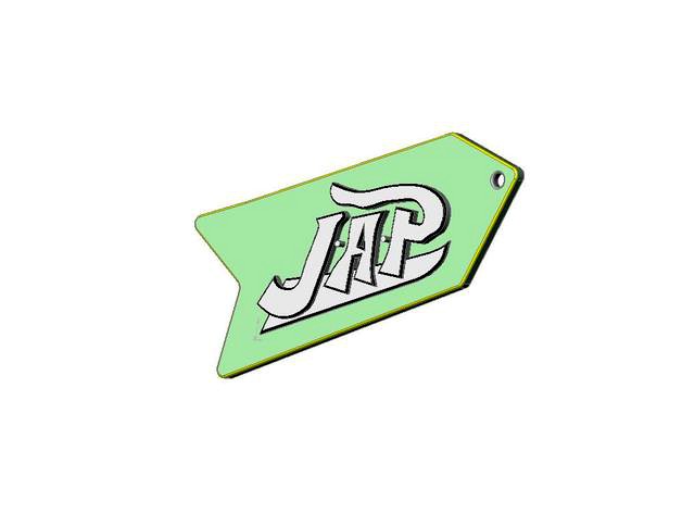 Jap logo keyring by shire