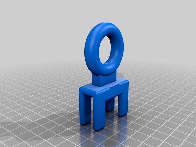 Anet A8 filament guide/support by CanadianDiver