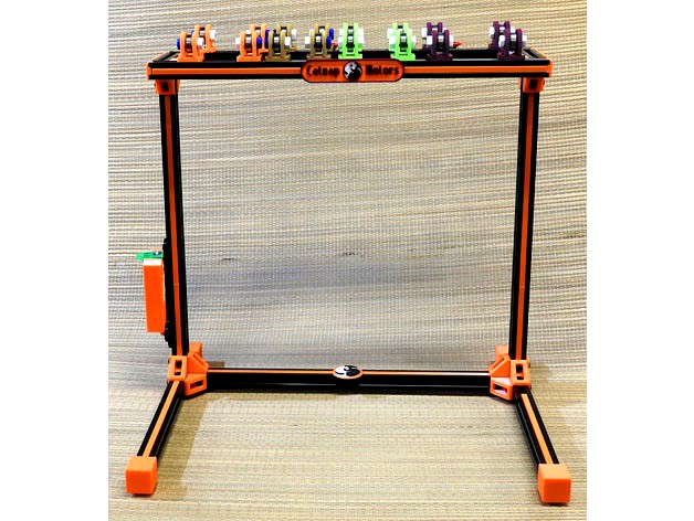 Spool Rack for Prusa MK2/x Multi-Material by robertwallace