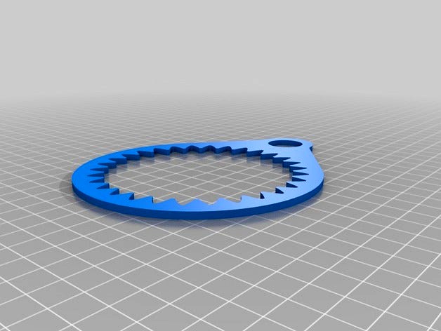 Spirograph base without flat circle by marion_3d