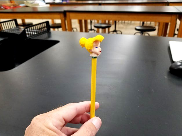 Tinker Bell Pencil Topper by mfritz