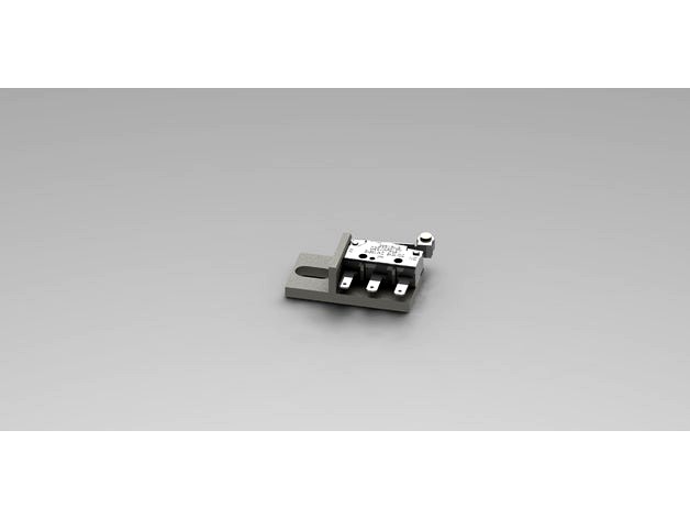 Snap-lock - Microswitch mounting plate by cncbutikken