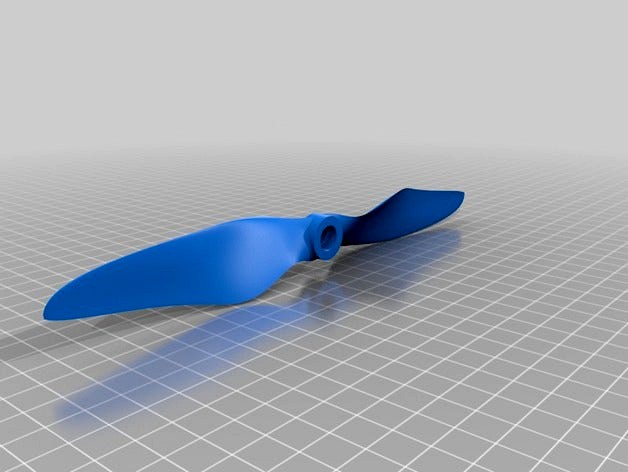 v3 CCW Propeller 9x4.5 for electric RC plane by matendie