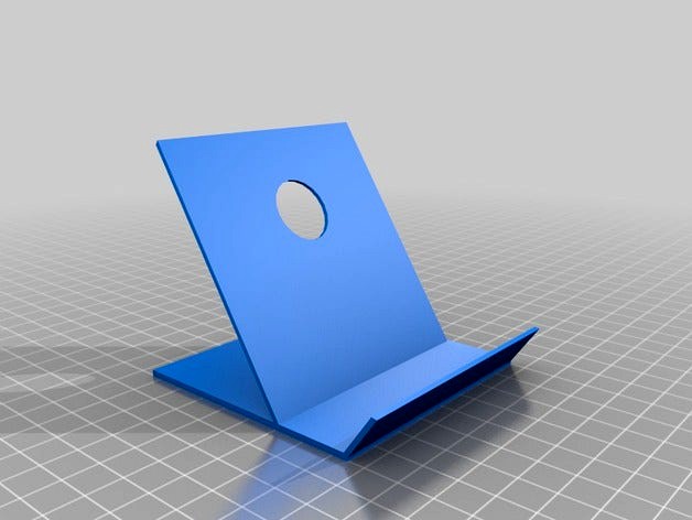phone stand for phone ;0 by king_chubbz