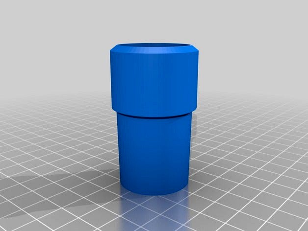 Bosch 12V Dust Extraction to 19mm Tube Adapter by Bifiman