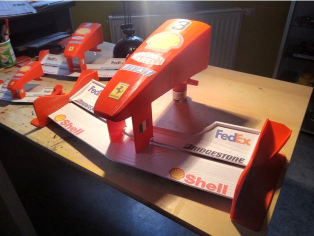 F1-2000 Frontwing/Nosecone BIGSCALE 60cm by 3dbecks199