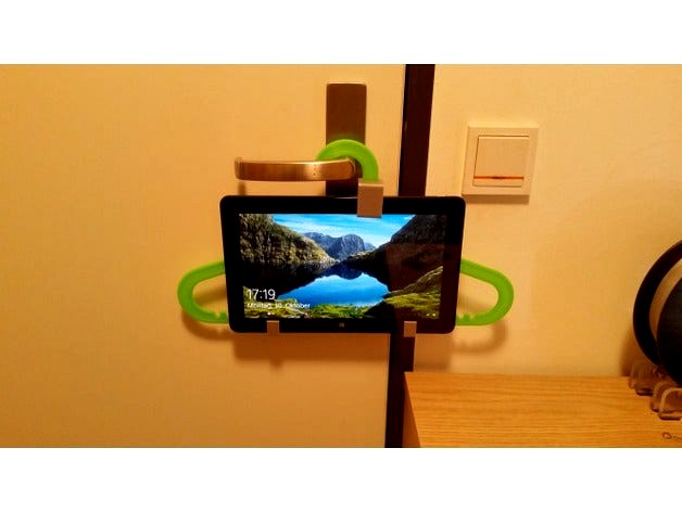 IKEA Hack Tablet PC Hanger by theTeV