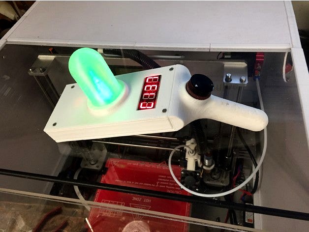 Portal Gun with Arduino Nano Mount by aolshove