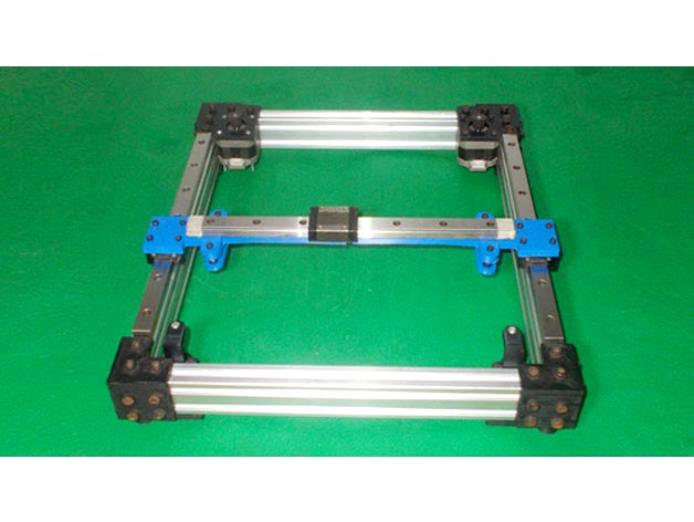 013-Core XY Homemade CoreXY CNC Frame Cartesian Motion Platform DIY Laser Plotter Actuators 3D Printer  by doitverything