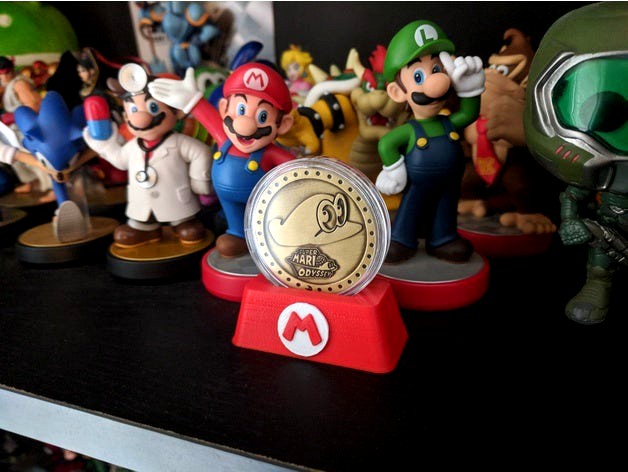 Coin Stand for Super Mario Odyssey by lamuh13