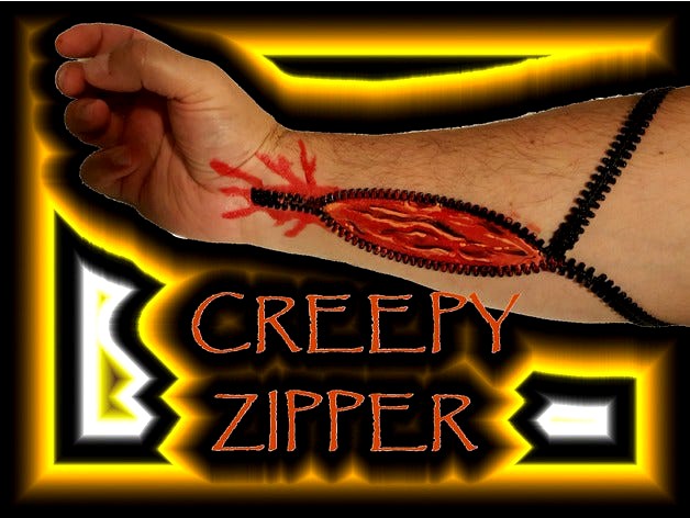 CREEPY ZIPPER SET by Djer