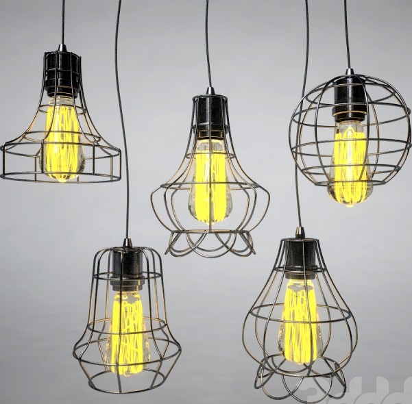 Loft Nest Cage Light Collection