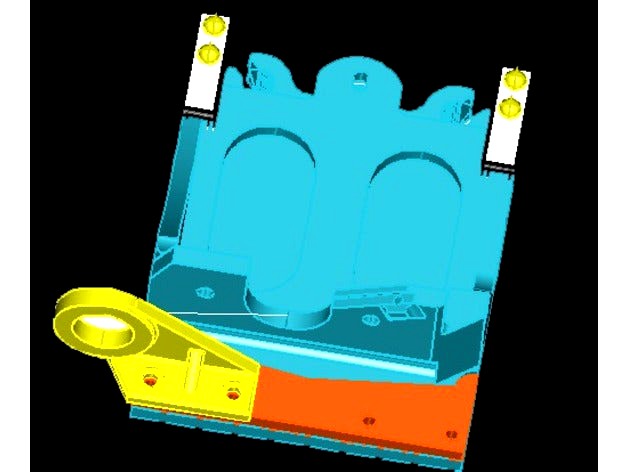 18mm Probe Bracket for Taz 4/5 with Wrenches UPDATED 10/31/17 by jaln