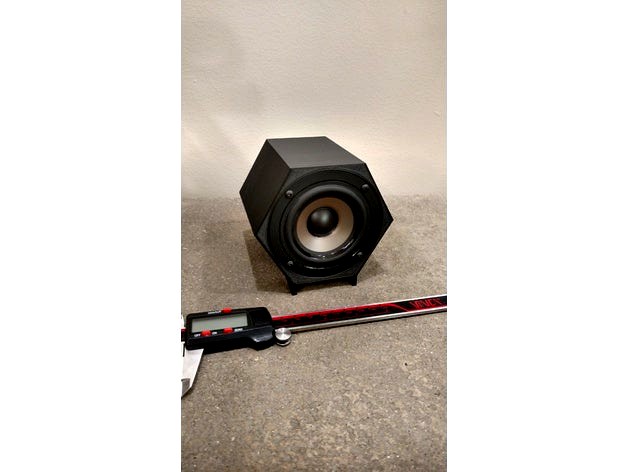 Speaker Enclosure For Tang Band W3-881SJF by Emotiva